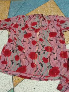 kurti set with lehenga