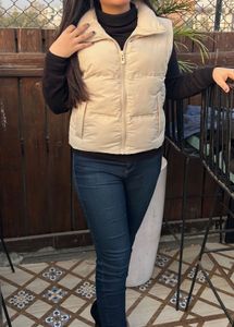 Zara Sleeveless Puffer Jacket- Fits Bust 34/36