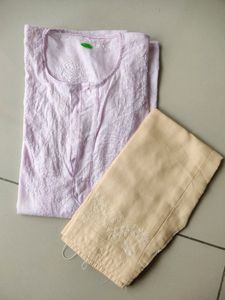 Chikankari Kurti Salwar