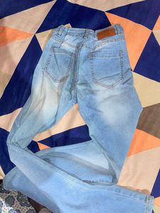 Flared Denim Jeans