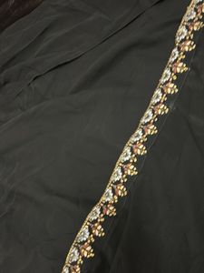 Elegant Black Ethnic Gown