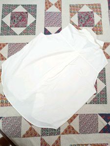 Sleeveless White Top / Shirt
