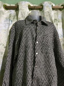 Herringbone Patterned Jacket