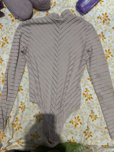 Striped Bodysuit