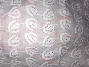White ThreadWork Cotton Kurthi
