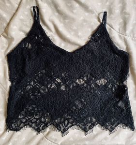 Black Lace Top🖤