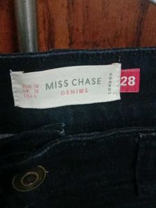 Black Skinny Fit Denim Jeans