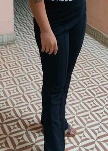 Black Flared Leggings