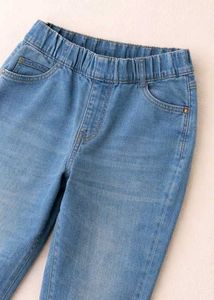 Only Women Jeggings With Blue Polo Neck Tshirt