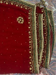 Red BRIDAL (DULHAN) Dupatta