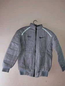 Grey Nike Puffer Jacket