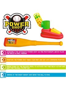 Picher -Power Shot Baseball Toy Set