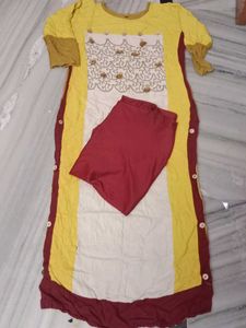M Size Kurti Set