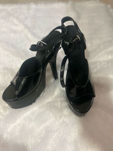 Black Platform Heels