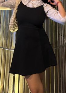Black Sleeveless Mini Dress