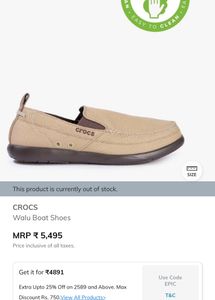 Crocs Walu  Boat Shoes