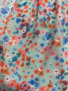 A floral printed dress