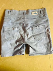 Sky Blue Denim Shorts Size 32