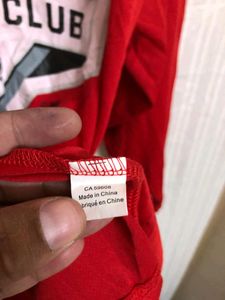 Red Long Sleeve Jersey