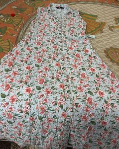 Floral Print Maxi Dress