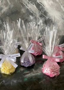 Floral Floating Candle WithRose Fragrance Set Of 1