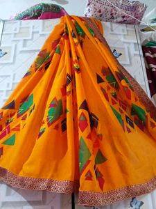 Yellow Saree