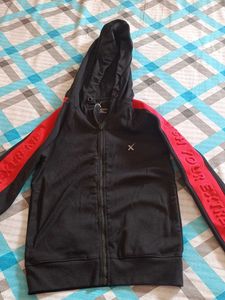 Beautiful Red And Black Winter Jacket