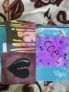 Handmade Art Coasters (Set of 3)