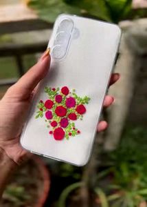 Hand Embroidered Mobile Cover