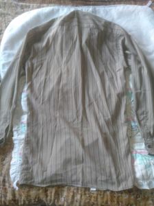 Striped Button-Down Shirt