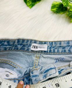 Ripped Wide Leg Jeans