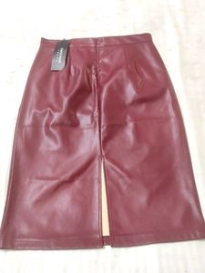 Leather Skirt Absolutely New