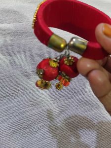 Red &amp; Gold Bangle