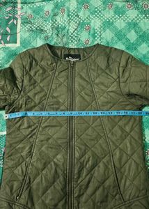 Roadster Quilted Olive Jacket- woman