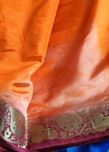 Orange SILK SAREE