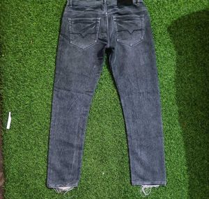 Grey Denim Jeans