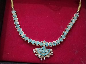 Blue Stone Necklace