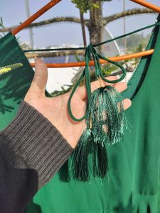 Green beautiful ethnic dress