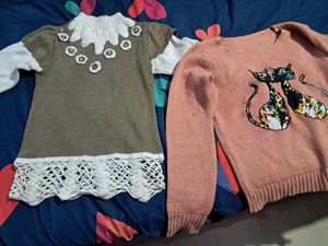 Girls' Knitwear Set of two
