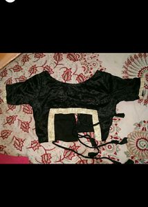 DESIGNER BLACK BLOUSE