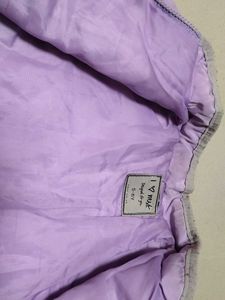 Cute Lilac Puffer Jacket