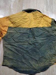 Unique Two-Tone Denim Jacket