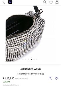Alexander Wang Rhinestone Bag