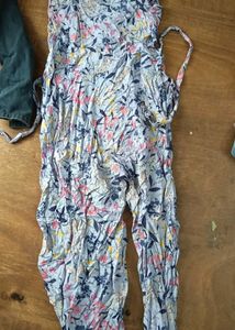 Floral Print Jumpsuit