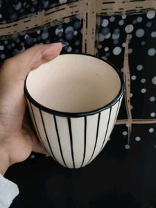 Striped Ceramic Mug