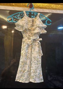 Floral Girls Jumpsuit