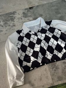 Stylish Black & White Top