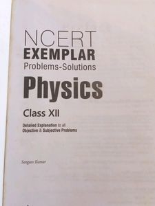 Arihant NCERT Exemplar Physics Class Xii