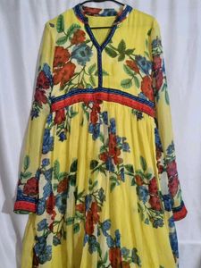 Yellow Gown For Women..ll