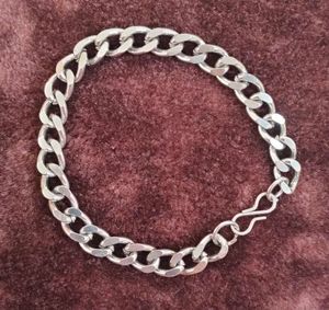 Silver Color Chain Link Bracelet